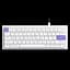 Клавіатура Ajazz NKL61 Wired Red Switch White Purple - мініатюра 1