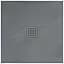 Душовий піддон Rea grey Rock 90x90 REA-K4585, Сірий - мініатюра 1
