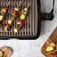 Гриль George Foreman 25850-56 Smokeless BBQ Grill 1606 Вт титанное напыление пластин черный (25850-56) - миниатюра 13
