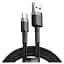 Кабель Baseus USB2.0AM-Type-C M, 1 м,(20V/3A), (60W) Сірий-Чорний,CATKLF-BG1 (CATKLF-BG1) - мініатюра 1