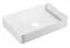 Комплект Qtap Tern: Раковина накладная прямоугольная 600x400x110 мм WHITE + Донный клапан PU02 (QT17112174WN47303) - миниатюра 2