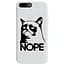 Чохол-накладка Toto Pure TPU 2 mm Print Case Apple iPhone 7 Plus/8 Plus #4 Cat Nope White - мініатюра 1
