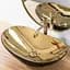 Умивальник Rea Rea Royal In Gold Marble Black Matt накладний REA-U8007, Золотий - мініатюра 3