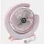 Міні вентилятор USB настільний акумуляторний з RGB підсвічуванням - мініатюра 4