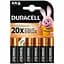 Батарейка Duracell AA лужні 6 шт. в упаковці (5007757) - миниатюра 1