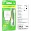 МЗП Borofone BA72A Spring QC3.0 USB to Type-C White - мініатюра 4