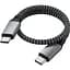 Кабель Satechi USB4 C to C Cable 100W Space Gray 0.25 м (ST-U4C25M) - мініатюра 6