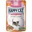 Вологий корм Happy Cat Beutel Kitten Junior L-Ente шматочки в cоусі для кошенят з качкою 85 г - мініатюра 1