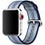 Ремінець Creasted для годинника Apple Watch 38 мм 40 мм нейлоновий з пряжкою, Blue with dark blue - мініатюра 1