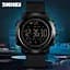 Спортивний годинник Skmei Smart 1462 Revolution смарт-годинник Чорний - мініатюра 3