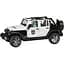 Поліцейський джип Bruder Wrangler Unlimited Rubicon із фігуркою поліцейського, 1:16 (02526) - мініатюра 2