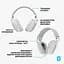 Полноразмерные наушники Bluetooth Logitech Zone Vibe 100 Wireless Off-White (981-001219) - миниатюра 4
