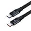 Автомобільний зарядний пристрій Baseus Enjoyment Retractable 2-in-1 Car Charger Type-C+Type-C 33W C00035500111-00 Black - мініатюра 5