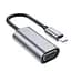 Адаптер переходник Hoco UA21 Type-C to VGA F 0.13 м черно-серебристый - миниатюра 3