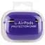 Силіконовий футляр з мікрофіброю для навушників Airpods Pro Фіолетовий / Ultra Violet - мініатюра 5