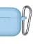 Чехол Blueo Liquid Silicone Case + Carbine для Apple AirPods 3 Sky Blue [64695] - миниатюра 3