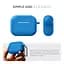 Силіконовий чохол для навушників Apple AirPods Pro, Hang Case, синій, ультратонкий захисний кейс товщиною 2 мм, захист від подряпин, пилу та ударів, компактний, з карабіном для кріплення, ArmorStandart (ARM56073) - мініатюра 2