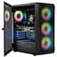 Корпус LogicConcept PORTOS MESH+GLASS ARGB fans 4x120mm BLACK без БЖ ATX - мініатюра 16