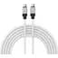 Кабель Baseus CoolPlay Series USB-C to USB-C 100W 2m White (CAKW000302) [127948] - мініатюра 1