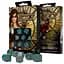 Набір кубиків Steampunk Clockwork Nautical Apparatus Modern Dice Set , 7 шт. (RSTC05) - мініатюра 1