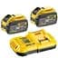 Зарядний пристрій DeWalt + 2 акумулятори DCB118X2 - мініатюра 1