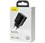Мережевий зарядний пристрій Baseus Speed Mini Quick Charger 1C 20W EU Чорний - мініатюра 3