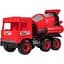 Машинка Tigres Middle Truck Бетонозмішувач червона (39489) - мініатюра 1