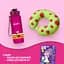 Набір мандрівника: пляшка для води BB SNL Little Fruit Lover 650 мл рожева + м'яка подушка для подорожей BB SNL Тревел Баді зелена - мініатюра 2