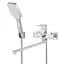 Смеситель для ванны Haiba Kant 006 Euro HB9602 Хром - миниатюра 1