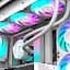 Вентилятор Gigabyte AORUS EZ CHAIN FAN 120 White (GP-ECFAN1201 ICE) - мініатюра 6