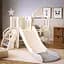 Дитячий ігровий комплекс Mealux Elsa White / Grey (KD-B012 White / Grey) - мініатюра 3