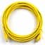 Патч-корд Ritar RJ-45, Cat.5e, CU, мідь, 1м жовтий (03032) - мініатюра 1
