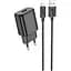 Зарядний пристрій HOCO C134A Solid USB + cable USB to Micro 5P Black (6942007621335) - мініатюра 1