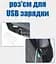 Рюкзак туристичний NoName SolarBag-50, з сонячною батареєю та USB-портом 50×30×16 см, чорний - мініатюра 4