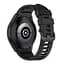 Ремінець для Samsung Galaxy Watch 4 44mm - чорний ширина кріплення 20мм силікон Watchbands RiccoOne (W29-2WB10289017) - мініатюра 2