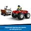 Конструктор LEGO City Червоний фермерський трактор із причепом і вівцями 116 деталей (60461) - мініатюра 13