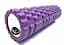 Масажний ролик EasyFit Grid Roller 45 см v.2.1 Фіолетовий - мініатюра 1