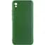 Чохол TPU GETMAN Liquid Silk Full Camera для Xiaomi Redmi 9A Зелений / Dark green - мініатюра 1