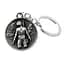 Брелок PlayerUnknown’s Battlegrounds PUBG Logo silver.732 - миниатюра 1