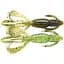 Силикон Keitech Crazy Flapper 2.4" #401 Green PumpkinPP.Chart 10 шт/уп - миниатюра 1