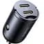 Автомобильное зарядное устройство для Baseus Tiny Star Mini Car Charger 2C 30W Cosmic Черный - миниатюра 1