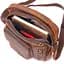 Кожаная сумка мужская Vintage 18х20х5 см sum0022404 - миниатюра 5