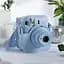 Набор камера Fujifilm Instax Mini 12, Фотобумага 20шт, Чехол, Фотоальбом 108 фото, Фоторамка Голубой - миниатюра 6