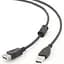 Кабель-подовжувач Cablexpert USB 2.0 AM/AF 3м ferrit (CCF-USB2-AMAF-10) - мініатюра 1