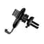 Автотримач Hoco CA56 Plus Armor Metal Gravity Car Holder (Black) [73706] - мініатюра 3