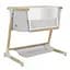 Дитяче ліжечко Carrello Prima CRL16503 Cloud Grey електронне укачування 6 рівнів висоти матрац Bluetooth - мініатюра 2
