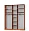 Шкаф-купе трехдверный MebelStar Стандарт AL 3ДСП 190x60x240 см Кашемир (MBS-1502) - миниатюра 2