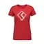 Футболка жіноча Black Diamond W Chalked Up 2.0 Tee XS Червоний - мініатюра 1