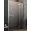 Душові двері Radaway Essenza Pro DWJ 130x200 права, безпечне скло, прозоре, золота (10099130-09-01R) - мініатюра 1