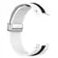Браслет Cls-line для Samsung Galaxy Watch 4 - бело-черный ширина крепления 20мм силикон Watchbands (W15-7WB20235651) - миниатюра 4